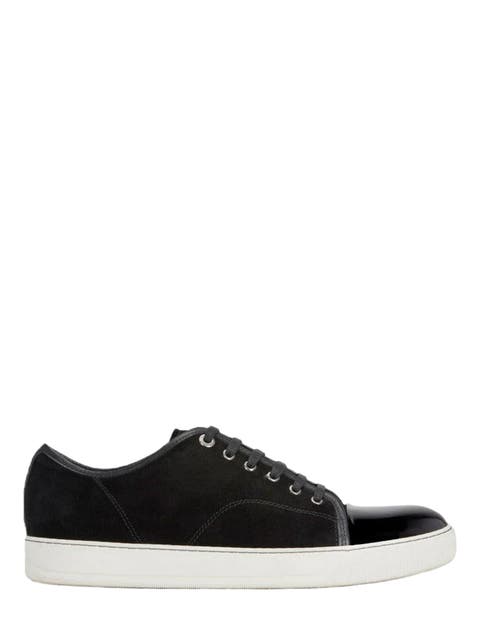 Dbb1 Suede And Patent Leather Sneakers