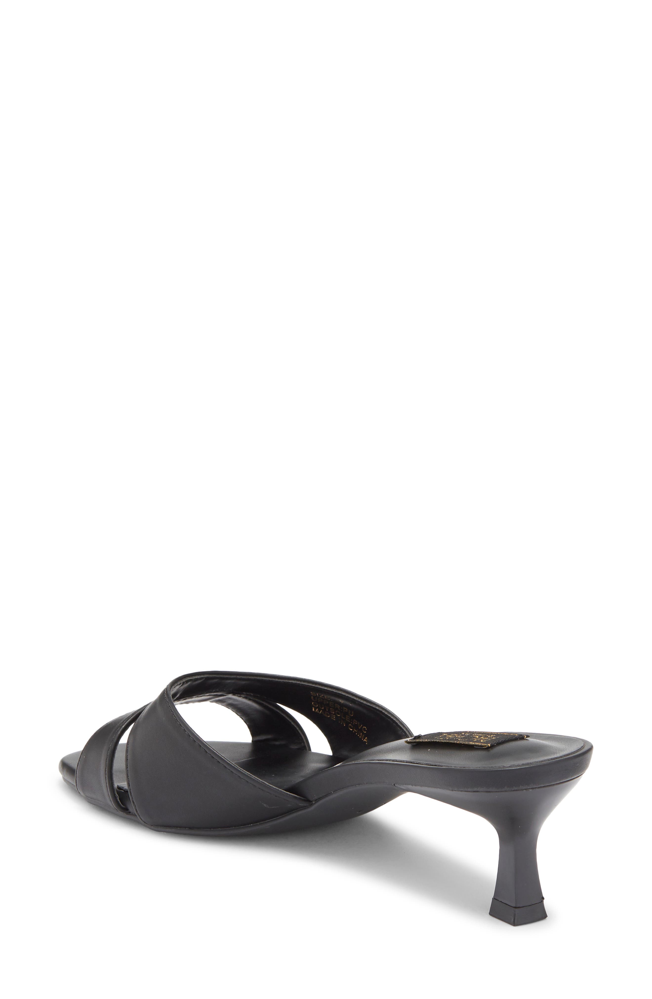 RACHEL Rachel Roy Athens Slide Sandal, Alternate, color, Black