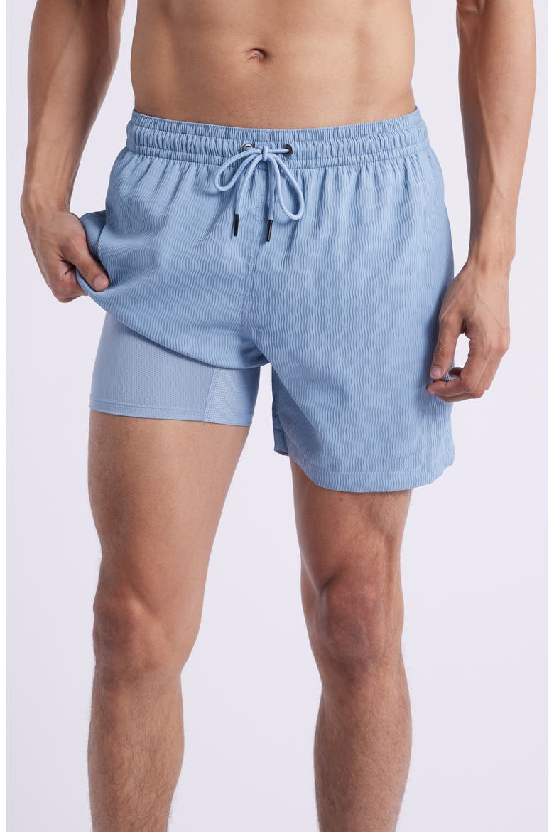 Misty Breezes 5.5-Inch Swim Trunks, Alternate, color, DUSTY BLUE