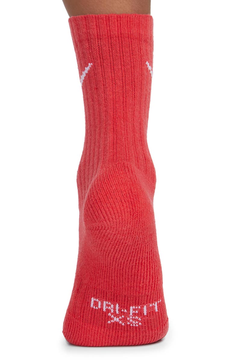 Nike Kids' Basic Swoosh Rib Crew Socks, Alternate, color, 