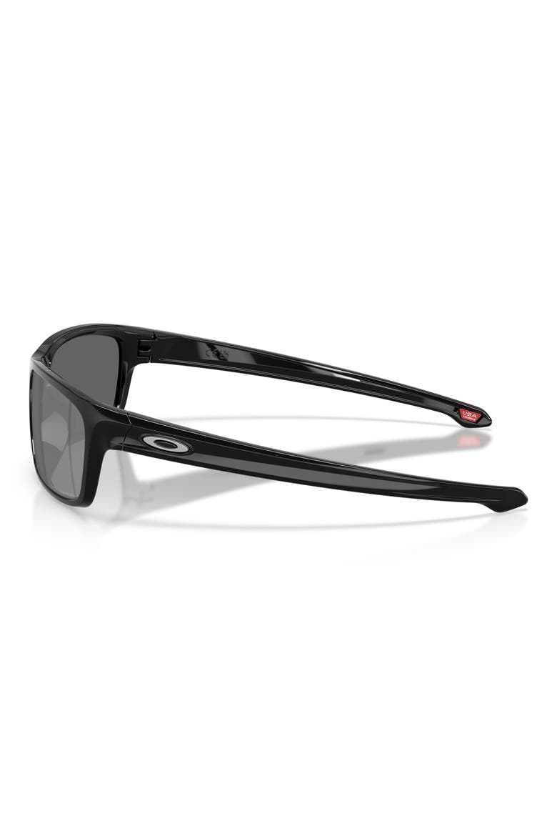 56mm Square Sunglasses, Alternate, color, BLACK