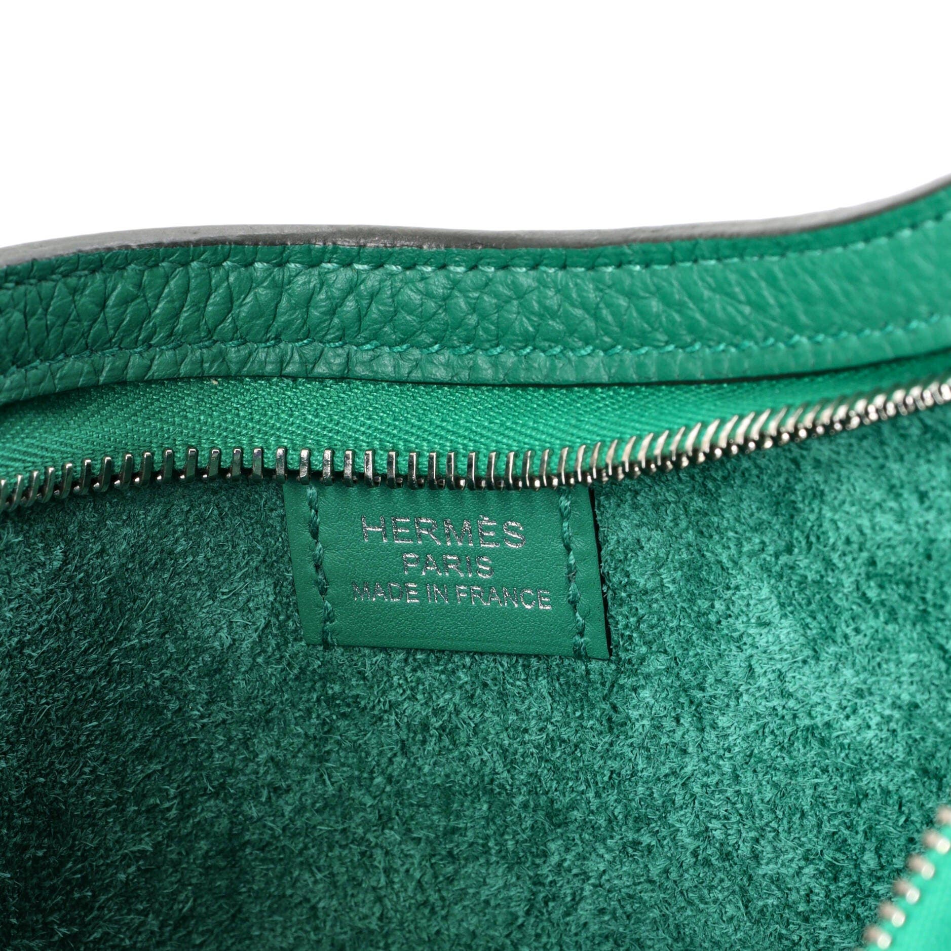 Pre-Owned Hermes Arcon Bag Togo and Swift Petite, Alternate, color, Vert Vertigo