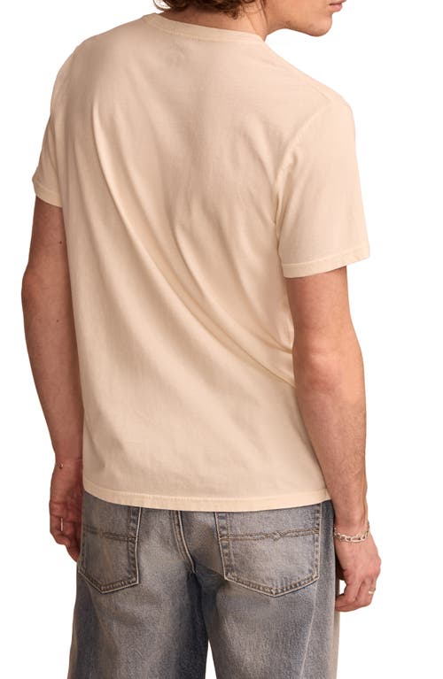 Lucky Brand Big Jimi Hendrix Graphic T-shirt In Khaki