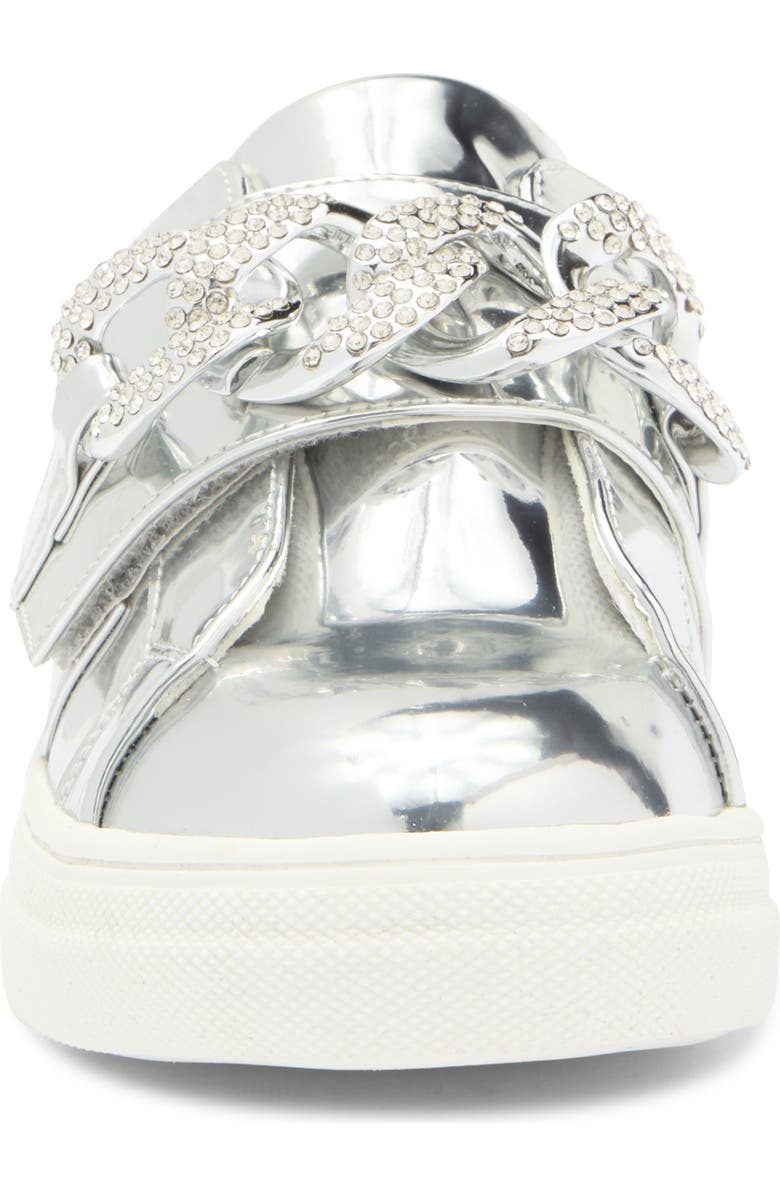 Nina Kids' Emaleigh Sneaker, Alternate, color, Silver