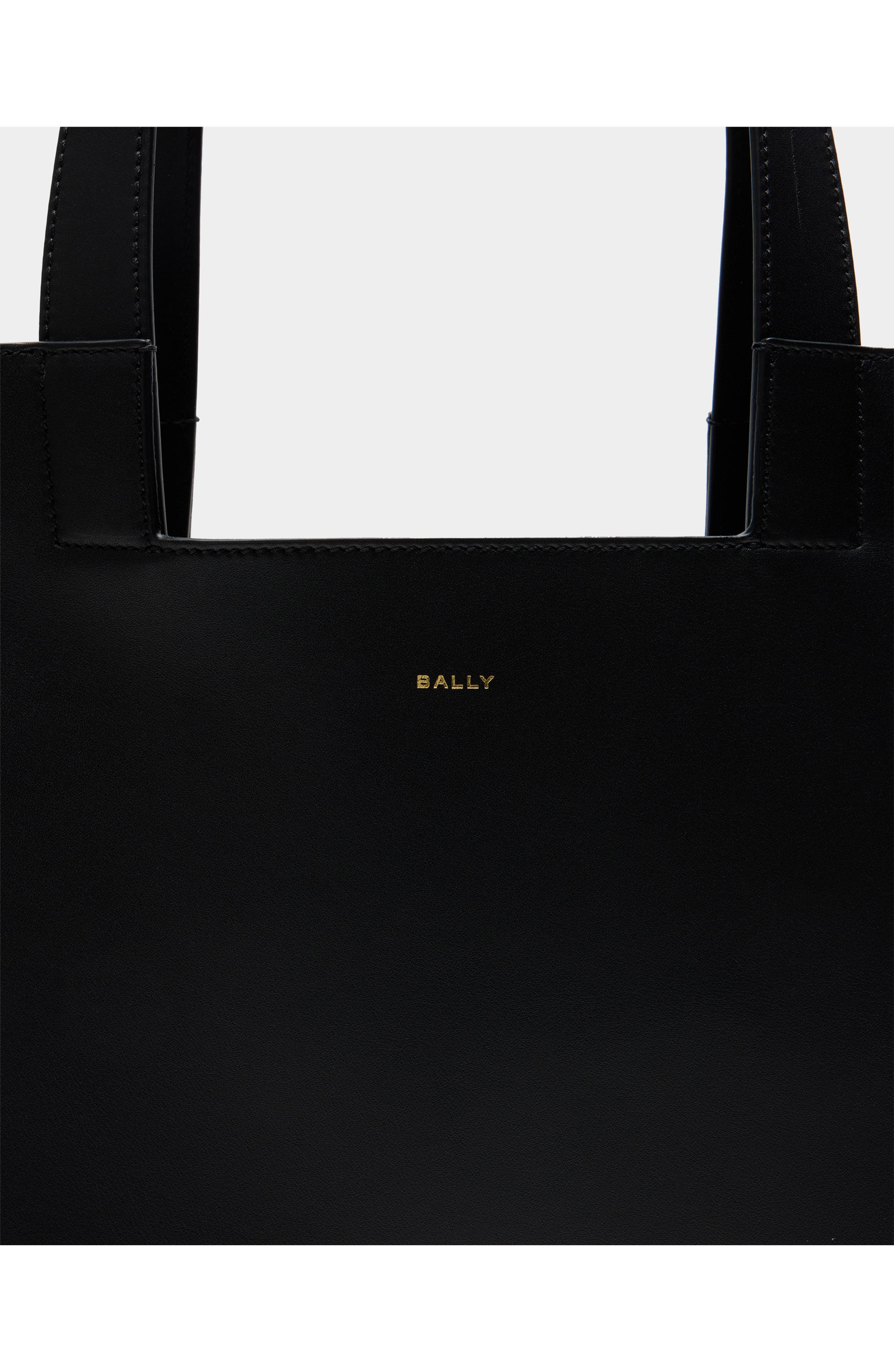Bally Easy Bally Tote Bag in Leather and Plain Finish, Alternate, color, 