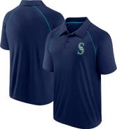 FANATICS Men's Fanatics Navy Seattle Mariners Strong Alone Raglan Polo