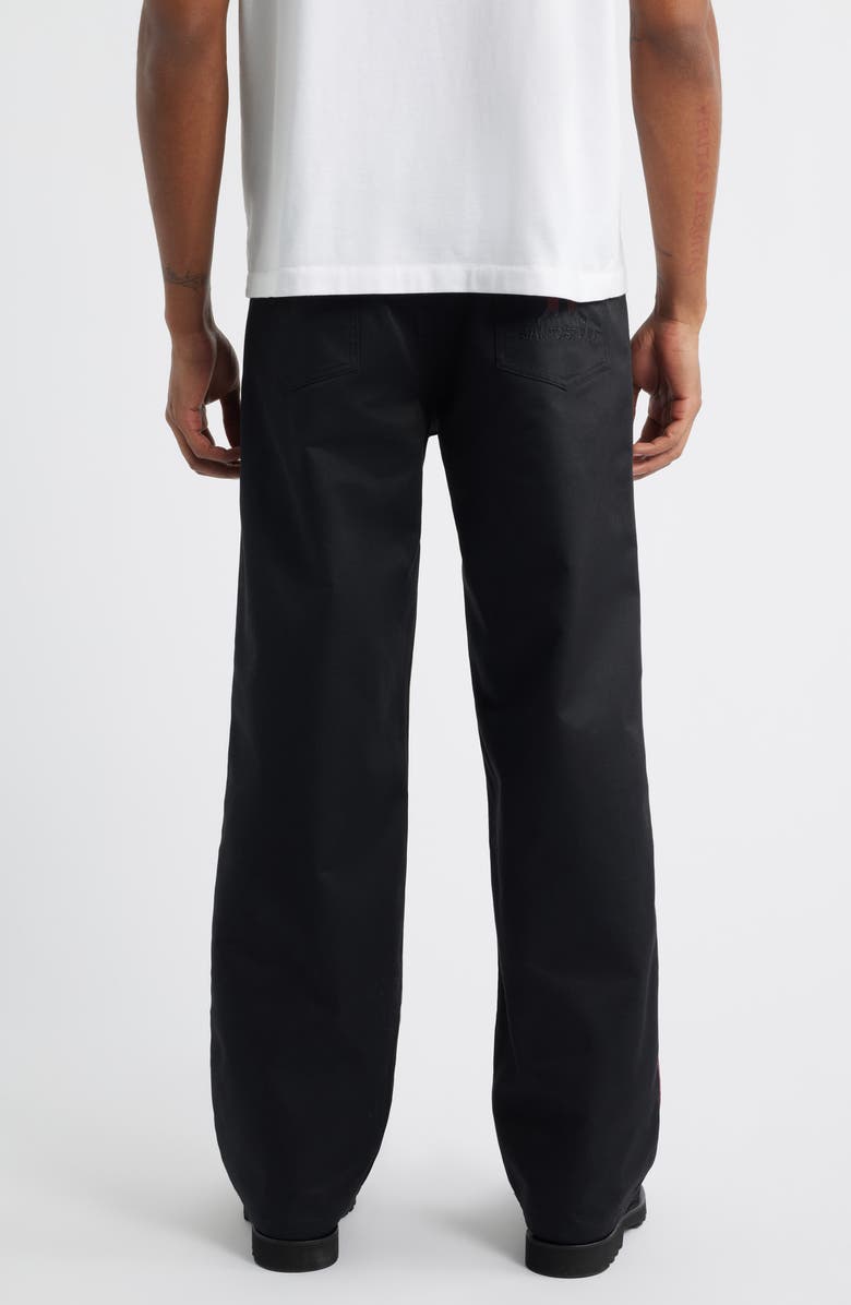 SANTO STUDIO Napoli Flight Team Milano Pants, Alternate, color, Black