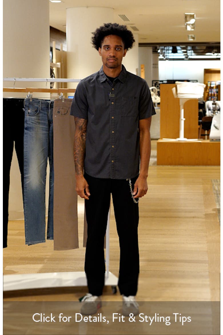 Made to Fade Short Sleeve Cotton & Lyocell Button-Up Shirt video