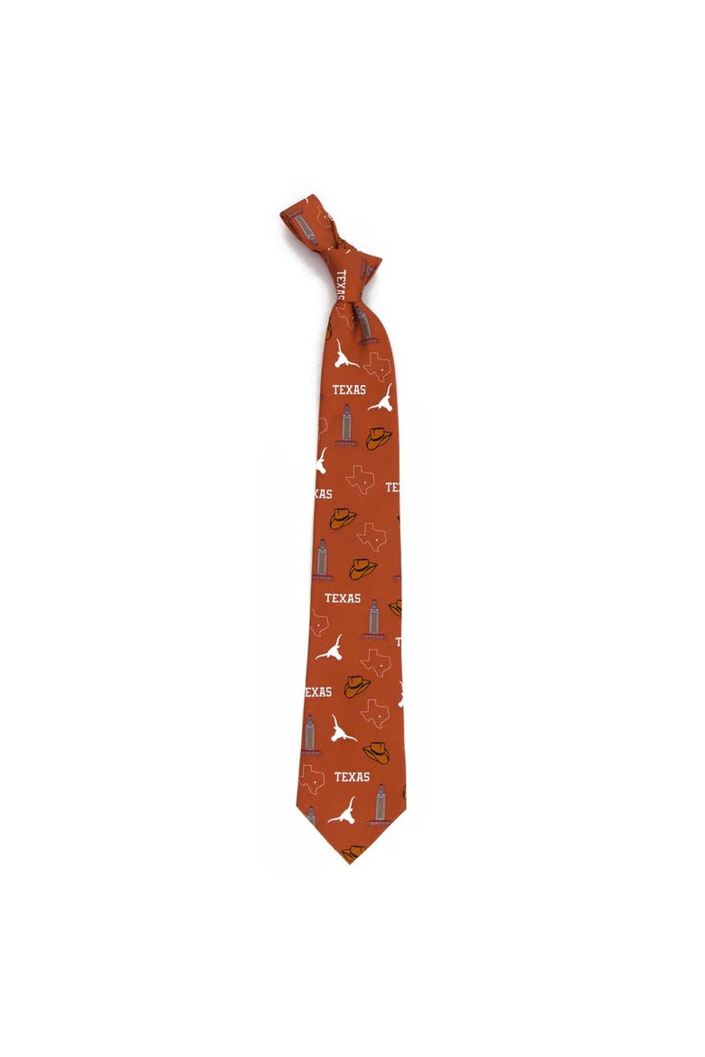 Texas Longhorns Hometown Silk Tie, Main, color, Orange