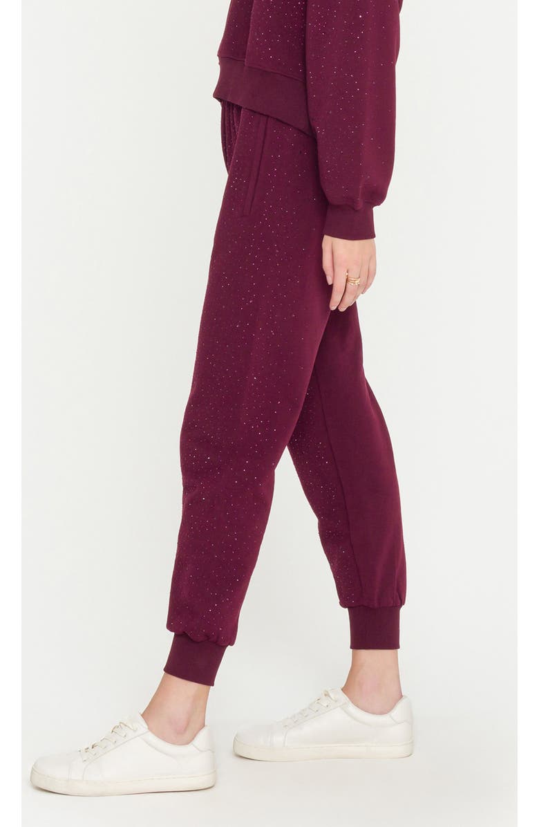 Generation Love Ruel Compact Crystal Sweatpants, Alternate, color, Red