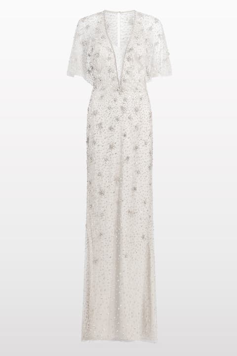 Sofie Crystal-Embellished Gown