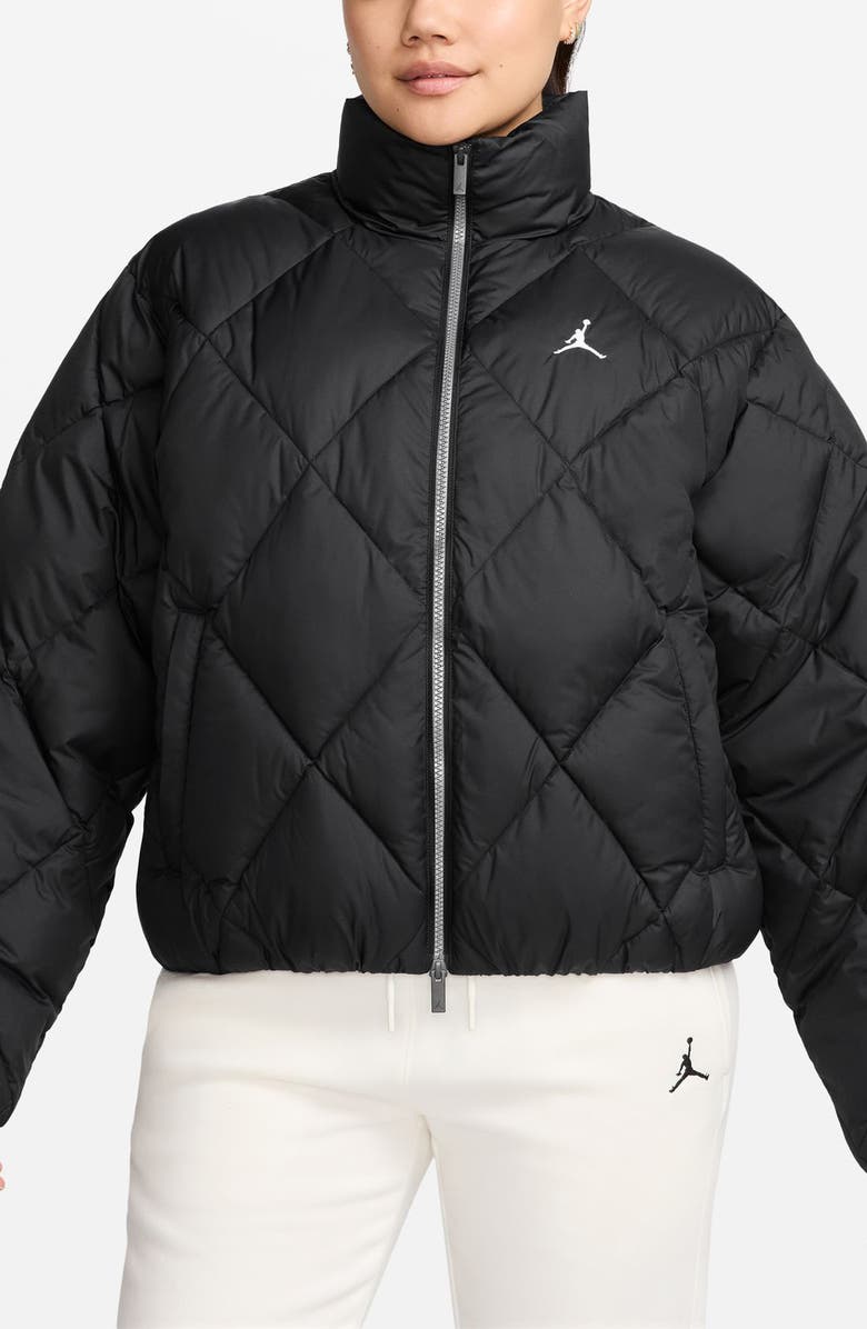 Jordan Brooklyn Quilted Puffer Jacket, Main, color, 