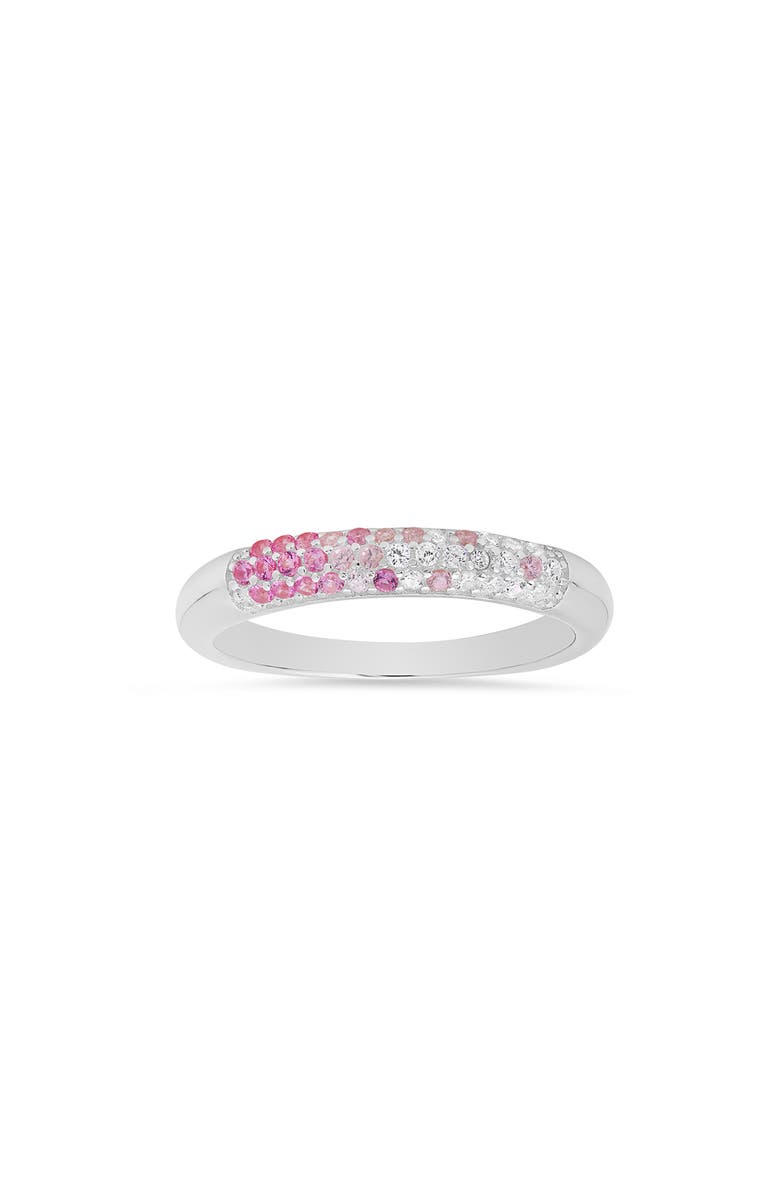 Queen Jewels Ombré Ring, Alternate, color, Silver