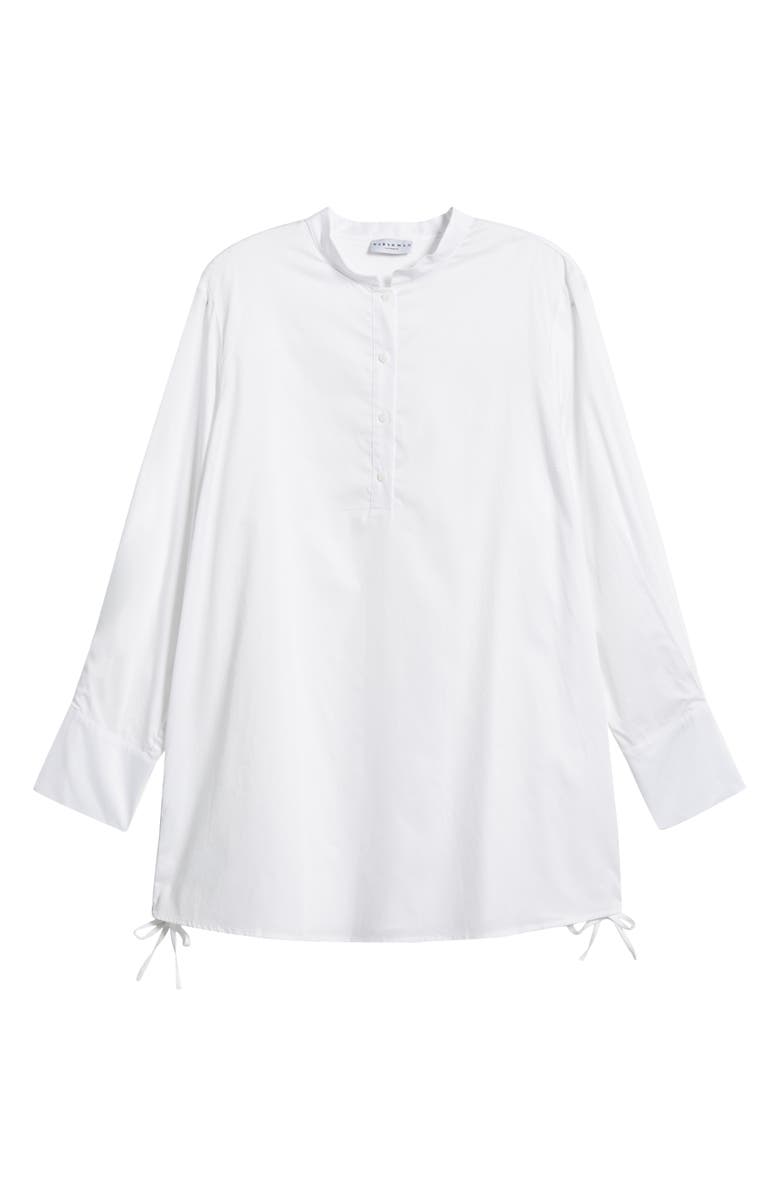 HARSHMAN Rhea Side Tie Cotton Popover Tunic, Alternate, color, 