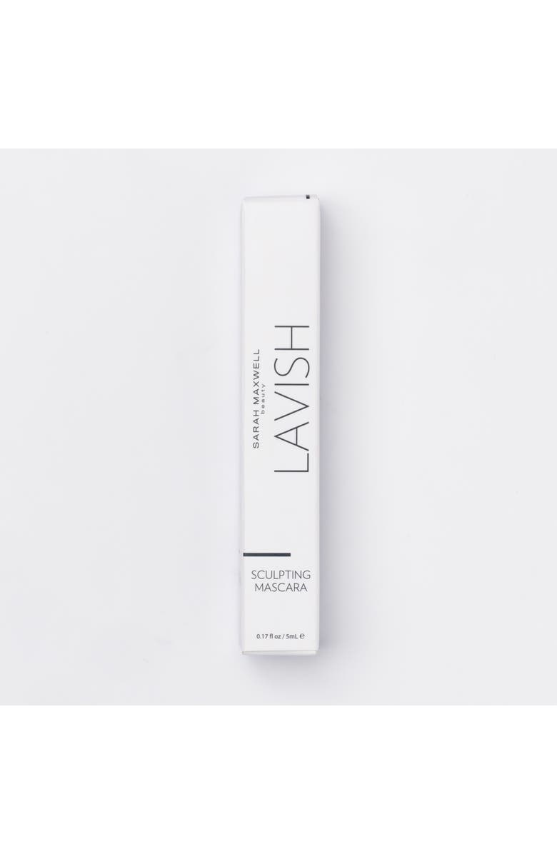Sarah Maxwell Beauty LAVISH Sculpting Lightweight Mascara, Alternate, color, Black