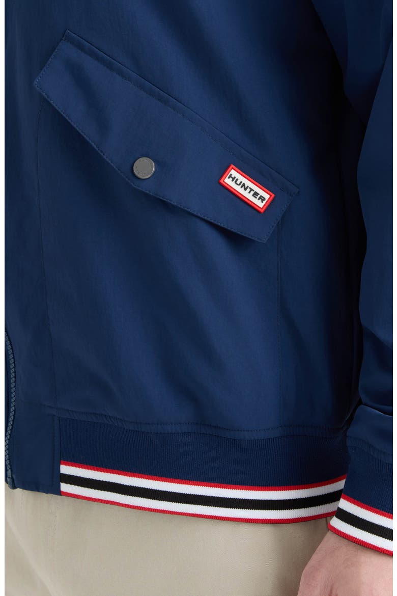 Gaston Water Repellent Bomber Jacket, Alternate, color, ESTATE BLUE