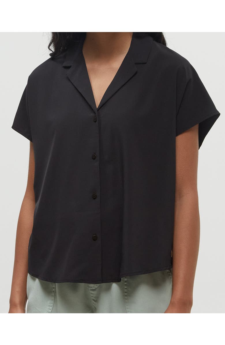 tentree Harding Shirt, Alternate, color, Meteorite Black