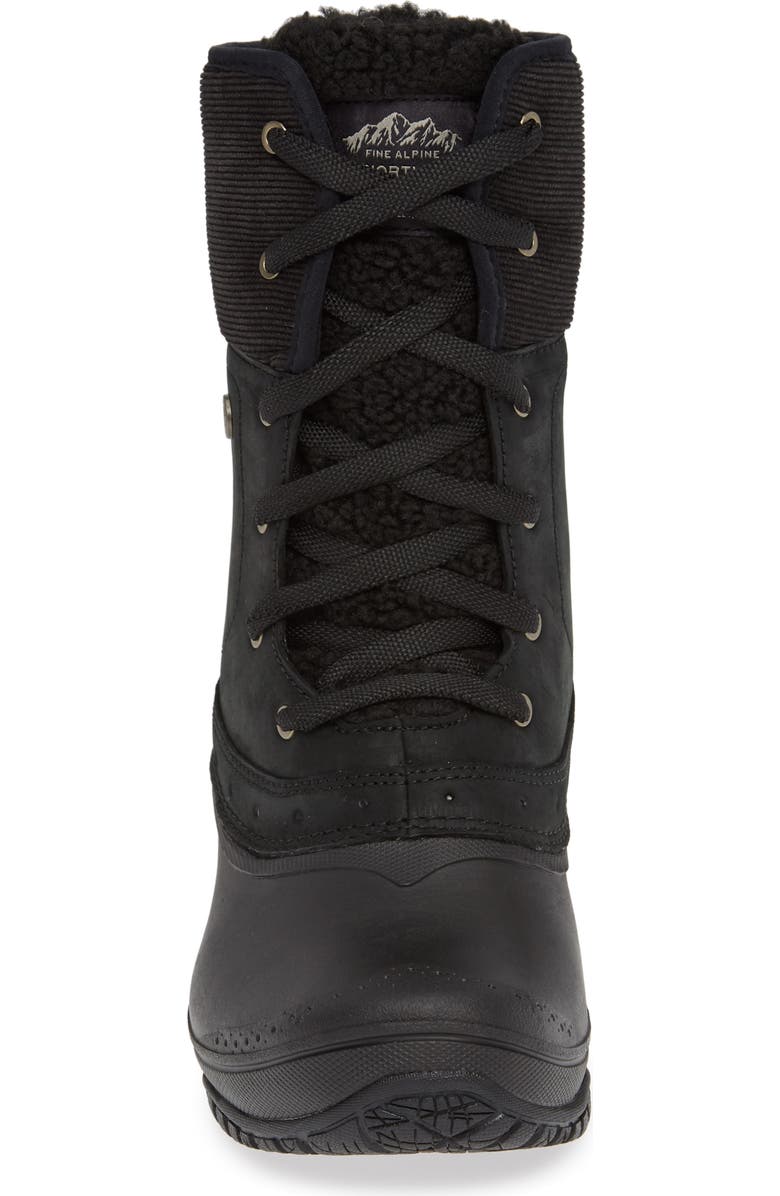 The North Face Shellista Roll Cuff Waterproof Insulated Winter Boot, Alternate, color,