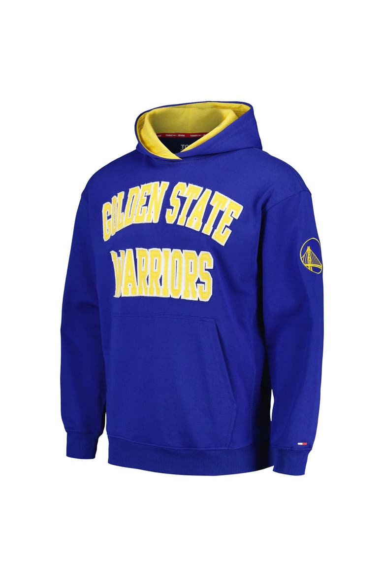 Men's Tommy Jeans Royal Golden State Warriors Greyson Pullover Hoodie, Alternate, color, Royal