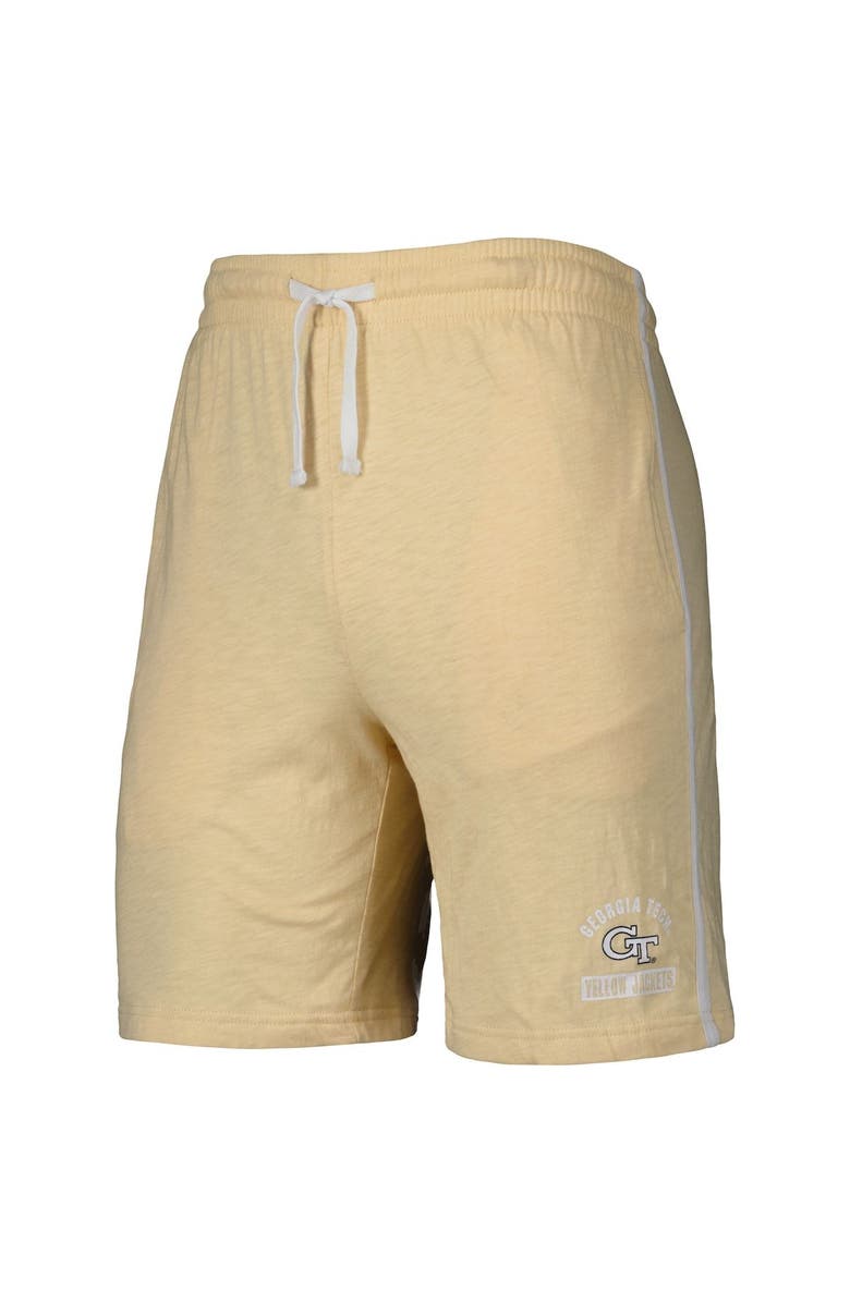 COLOSSEUM Men's Colosseum Gold Georgia Tech Yellow Jackets Thunder Slub Shorts, Alternate, color, 