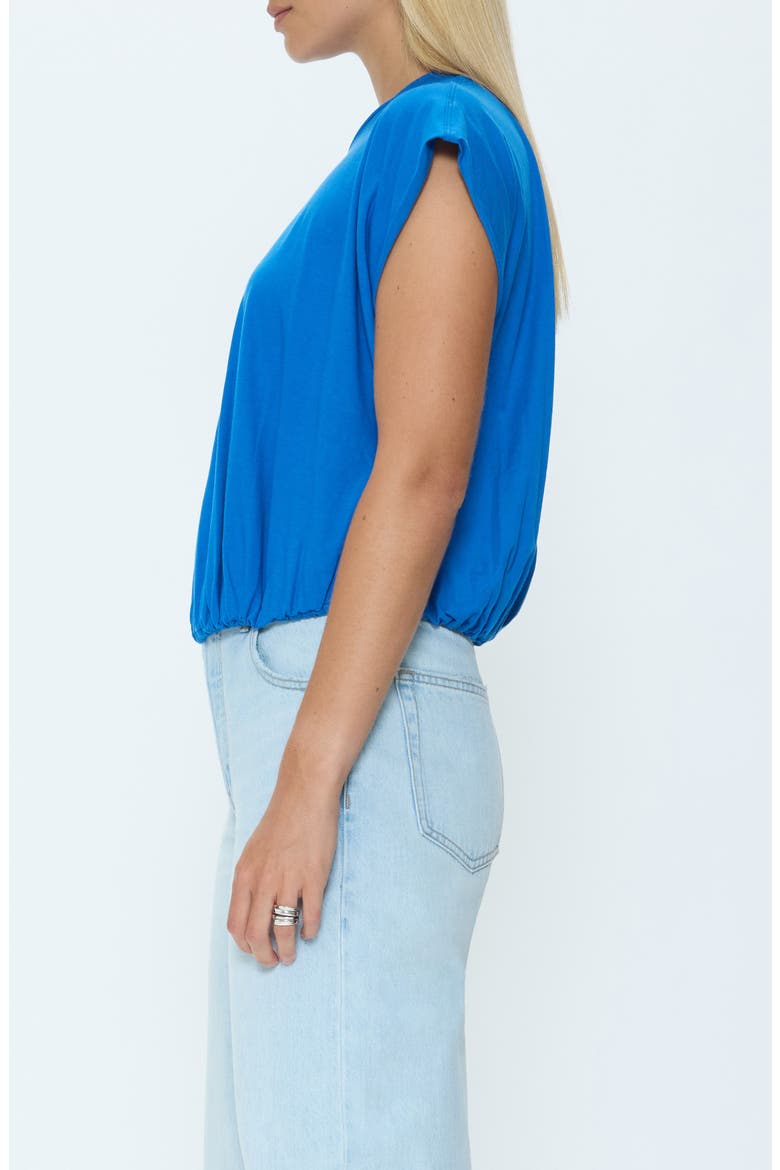 Millie Bubble Hem Top, Alternate, color, DUSK