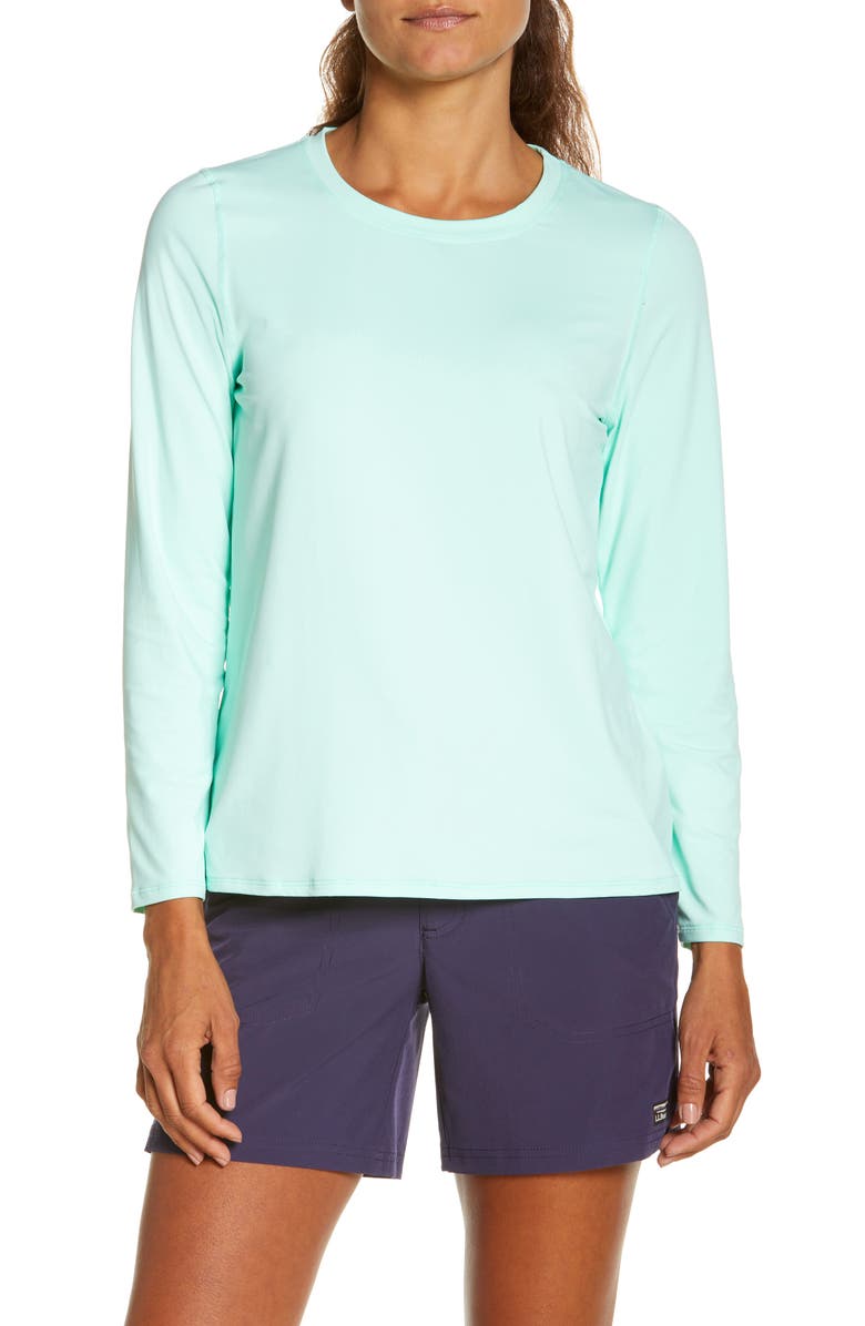 L.L.Bean Women's Sunsmart Long Sleeve Rashguard, Main, color,