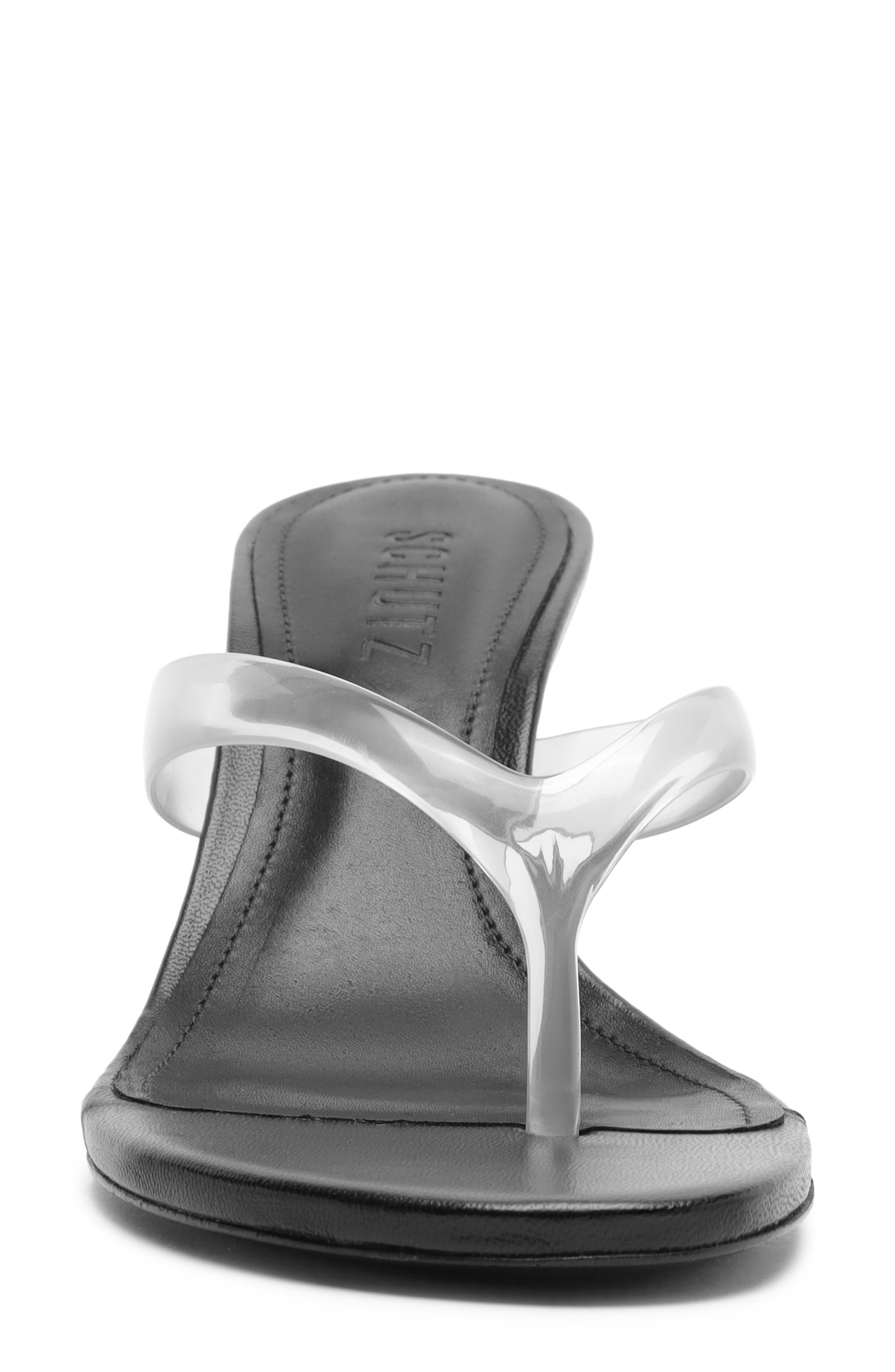 Schutz Roslyn Sandal, Alternate, color, Black