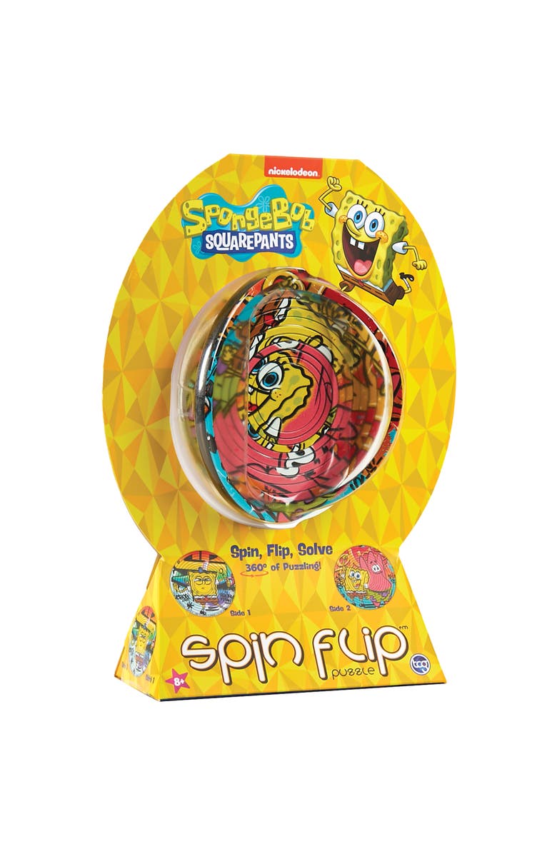 Spin Flip Puzzle Spongebob Graffiti, 8+, Main, color, Multicolored