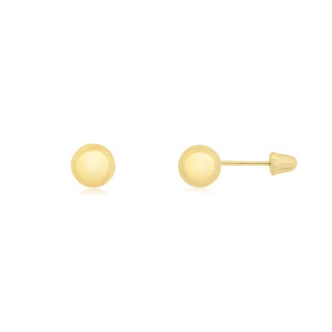 Baby Ball Screw Back Stud Earrings