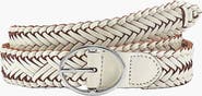 LASCANA Women's Woven Leather Belt