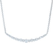 Kwiat Starry Night Curved Bar Diamond Necklace