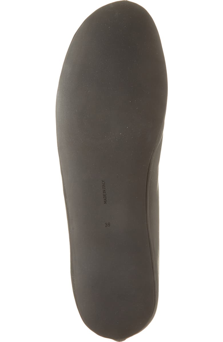 The Row Stella Ballerina Flat, Alternate, color, Black