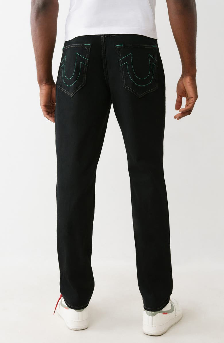 True Religion Geno Slim Fit Jeans, Alternate, color, 2Sb Black Rinse