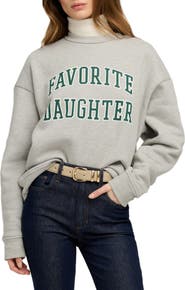 Favorite Daughter Collegiate Cotton Blend Sweatshirt