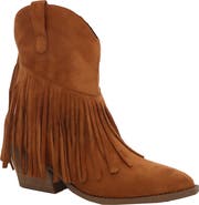 Seven7 Fringe Western Bootie