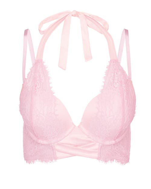 Shop Adore Me Kareena Push Up Plunge Bra In Light Pink