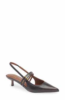 Reiss Isla Pointed Toe Slingback Sandal