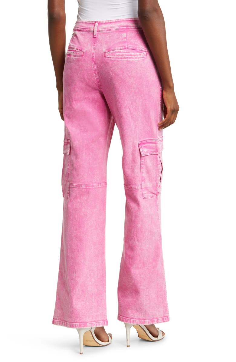 AFRM Maude Wide Leg Cargo Pants, Alternate, color, 