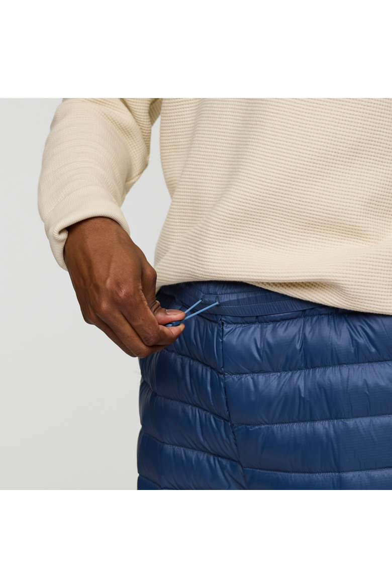 Fuego Down Pant - Men's, Alternate, color, Deep Sea Stripes