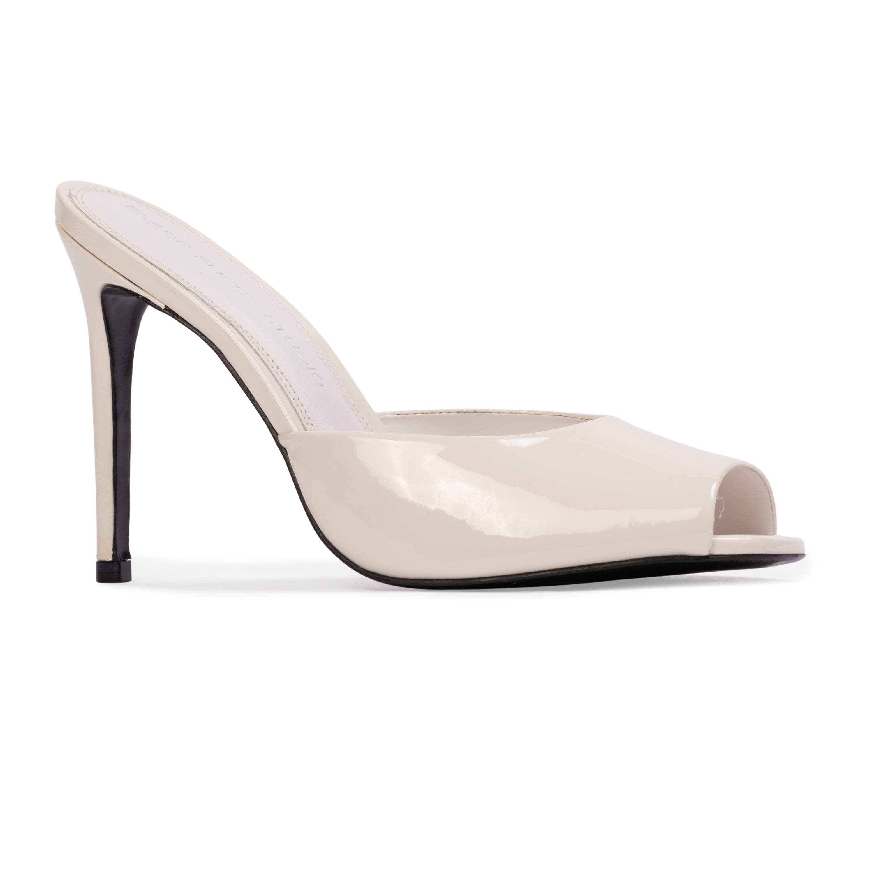 Uma 100 Mule, Alternate, color, Coconut Patent Leather