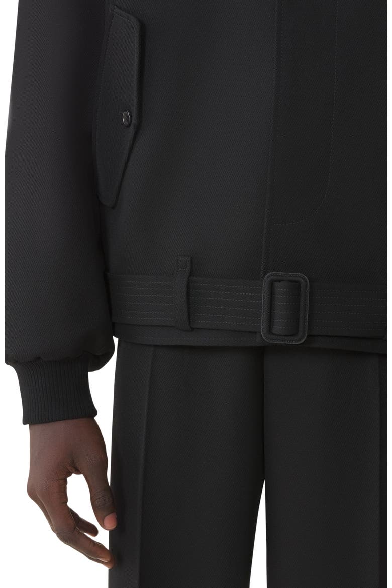 Light Wool Jacket, Alternate, color, Black