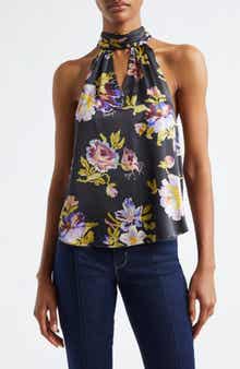 Cinq à Sept Harlow Floral Silk Top