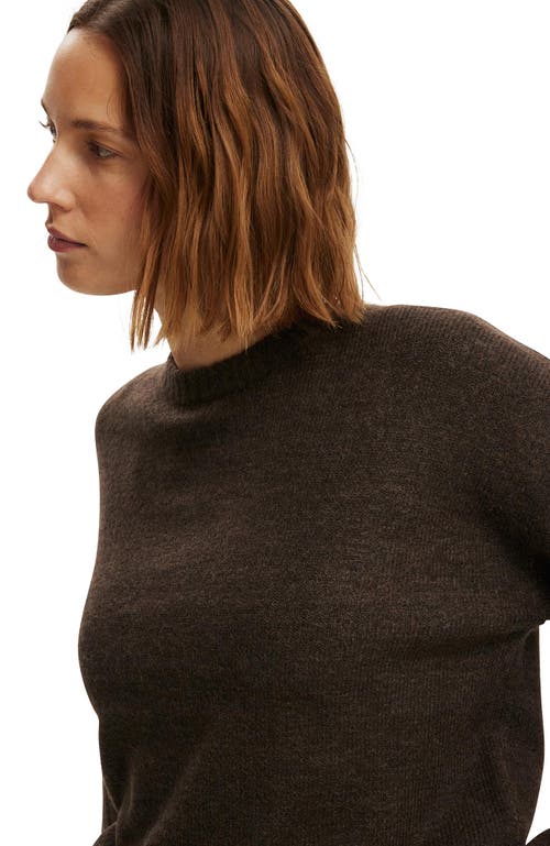 Cotton On Luxe Crew Sweater In Brown
