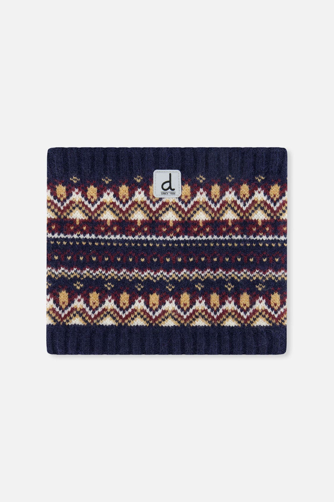 selected Blue and Red Jacquard