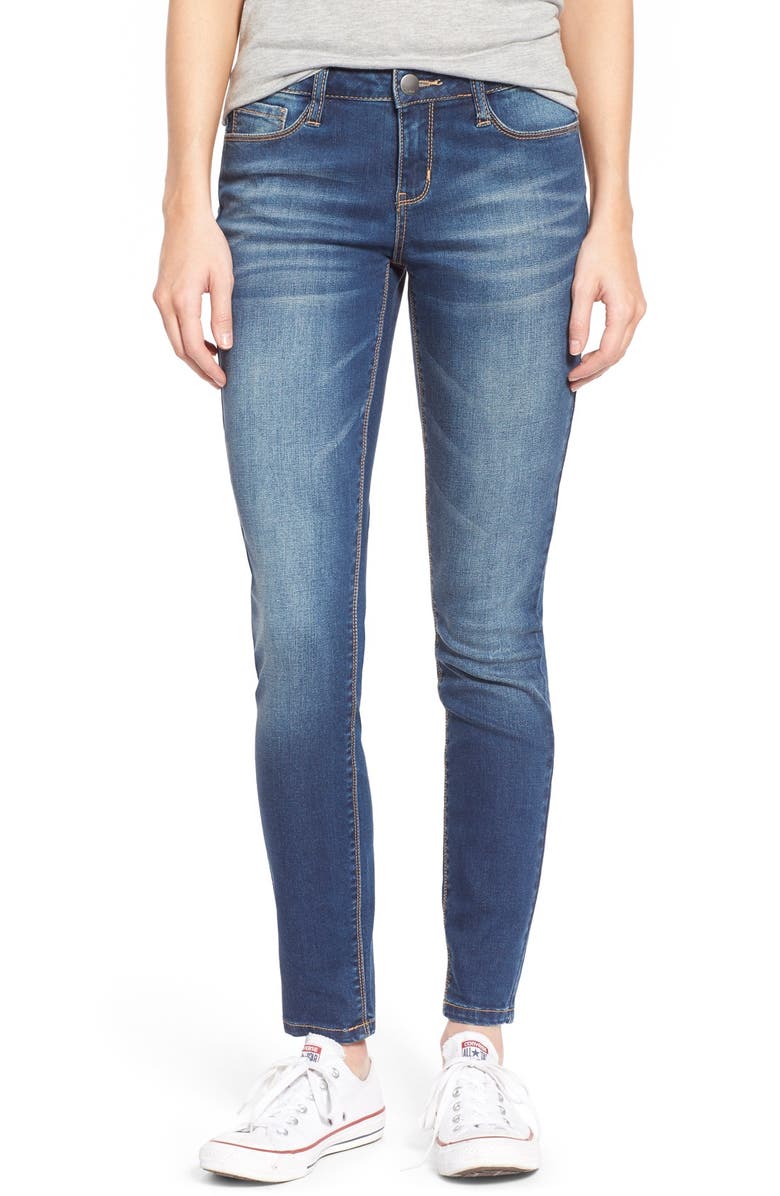 Generra Basic Skinny Jeans, Main, color, 