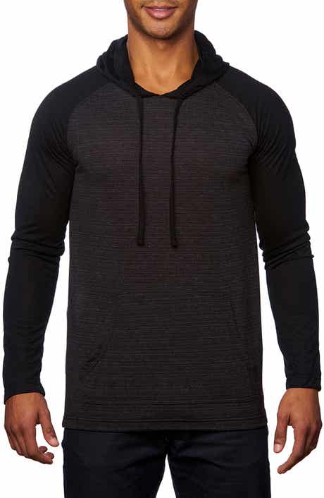 BURNSIDE Colorblock Raglan Sleeve Hoodie