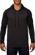 BURNSIDE Colorblock Raglan Sleeve Hoodie