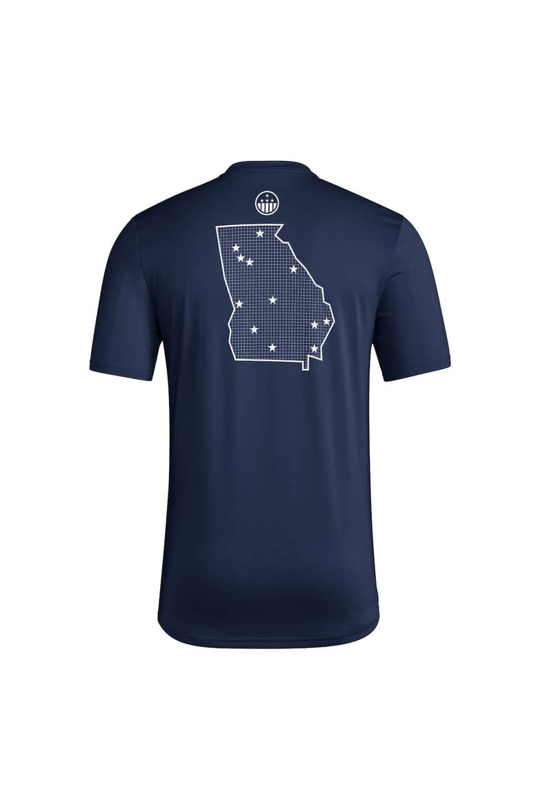 Men's adidas Navy Georgia Tech Yellow Jackets Honor & Support Pre-Game T-Shirt, Alternate, color, Navy