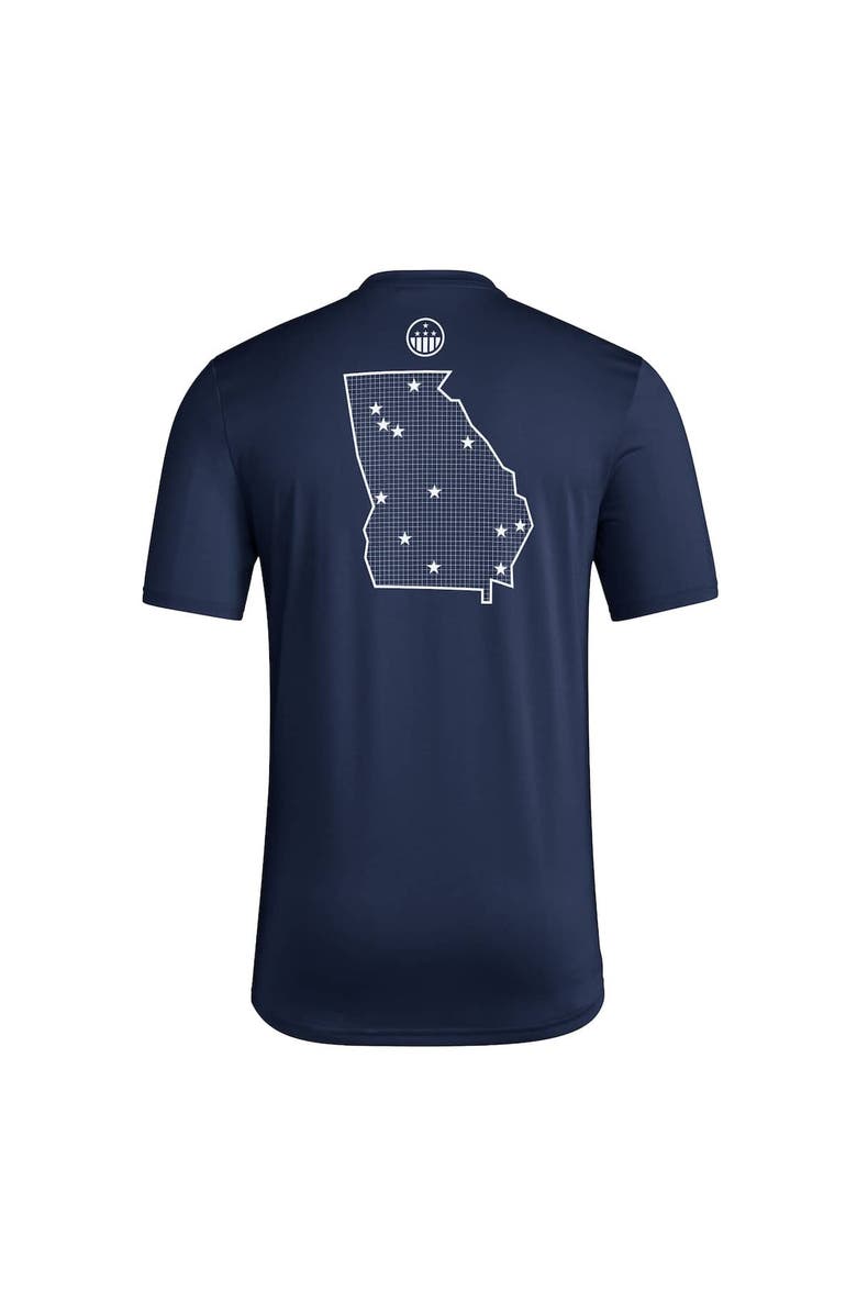 adidas Men's adidas Navy Georgia Tech Yellow Jackets Honor & Support Pre-Game T-Shirt, Alternate, color, Navy