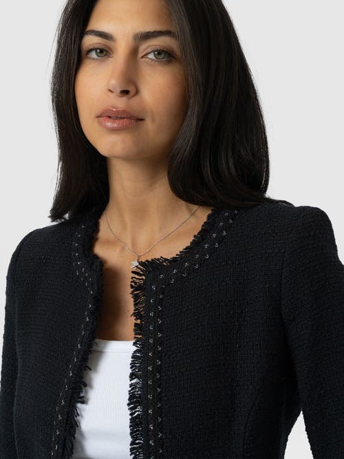 Saint + Sofia Rayner Jacket In Black